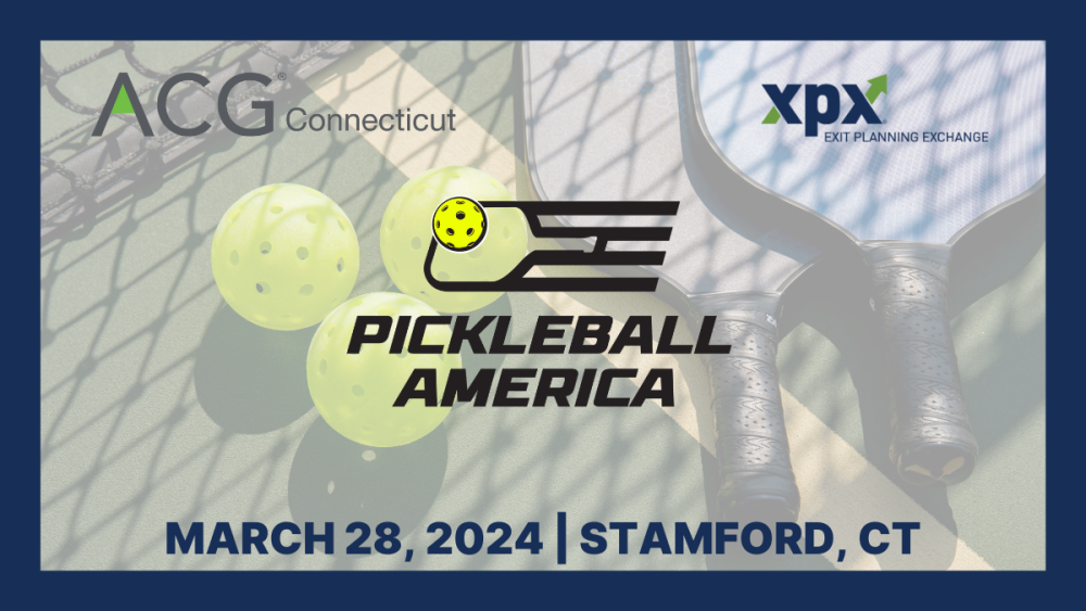 ACG CT + XPX TriState Pickleball Outing & Reception ACG Connecticut